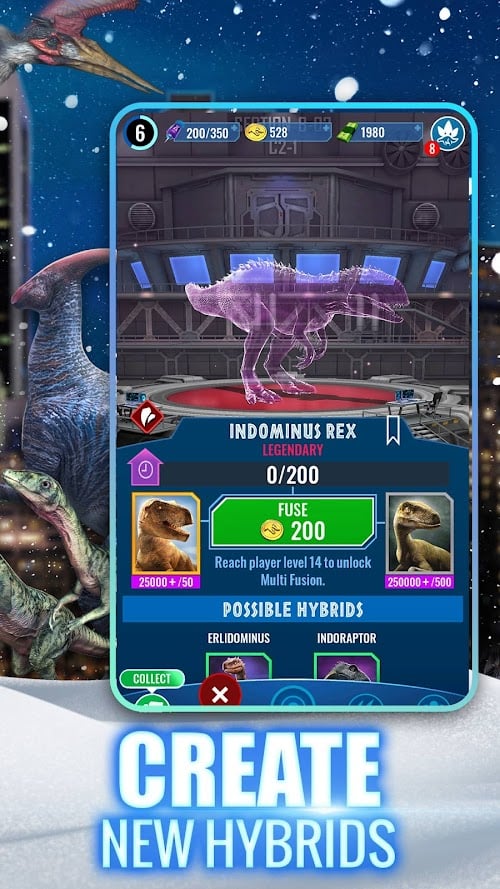 Jurassic World Alive mod