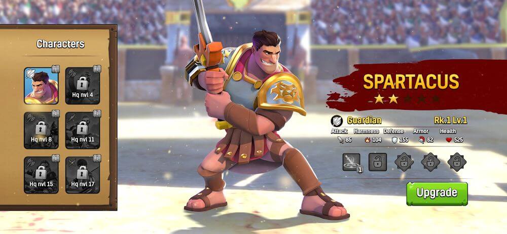 Gladiator Heroes of Kingdoms Mod