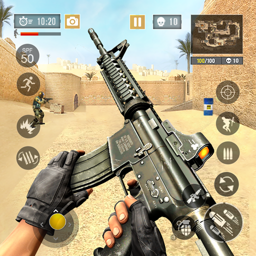 FPS Commando Shooting Games v9.4 MOD APK (Free Shopping, Speed)